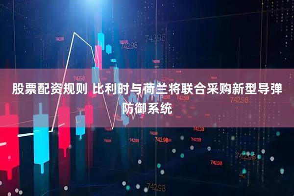 股票配资规则 比利时与荷兰将联合采购新型导弹防御系统